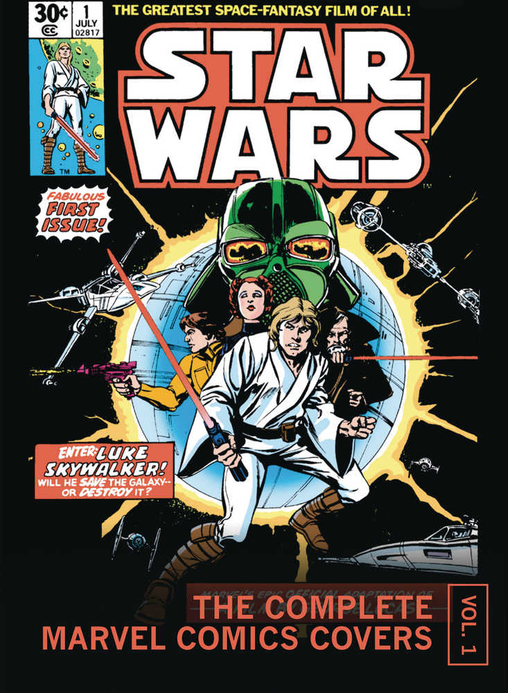 Star Wars Comp Marvel Comics Covers Mini Hardcover Volume 01 
