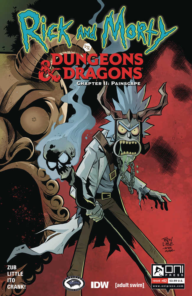 Rick & Morty vs Dungeons & Dragons  II Painscape #2 Cover A Little (Mature)