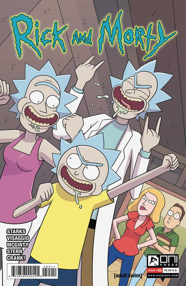 Rick & Morty #55 Cover A Ellerby 