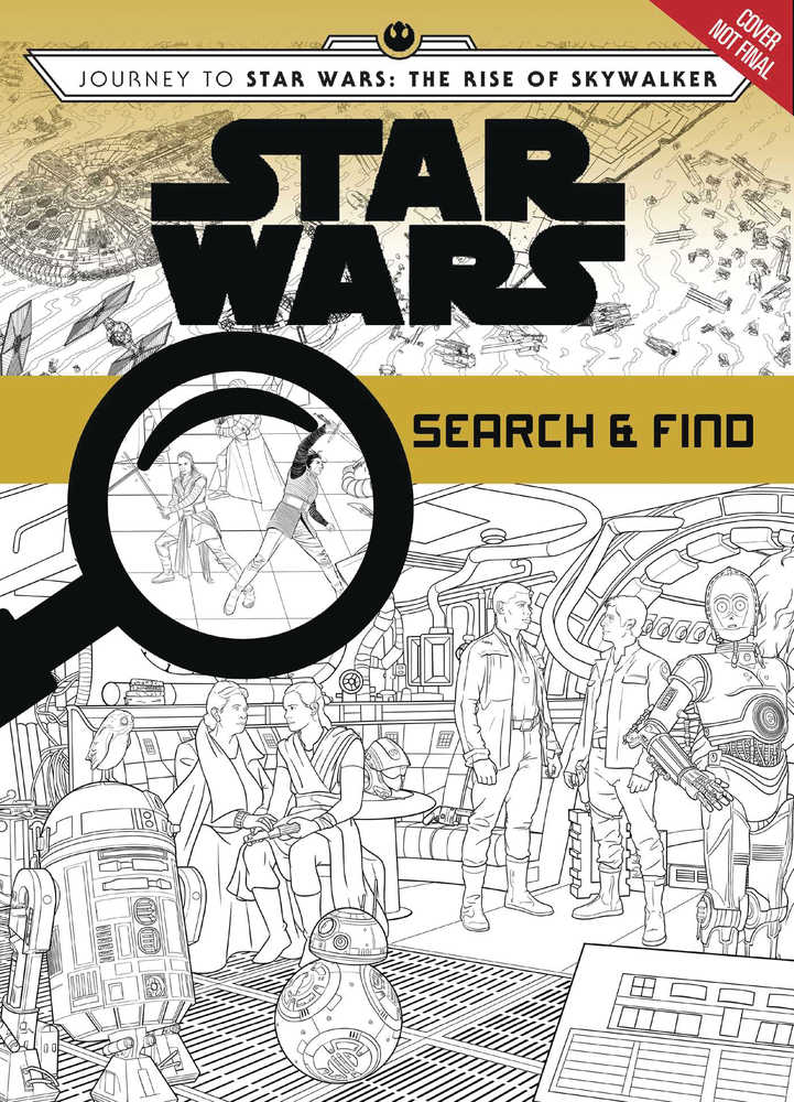 Journey To Star Wars Rise Of Skywalker Search And Find Hardcover (C
