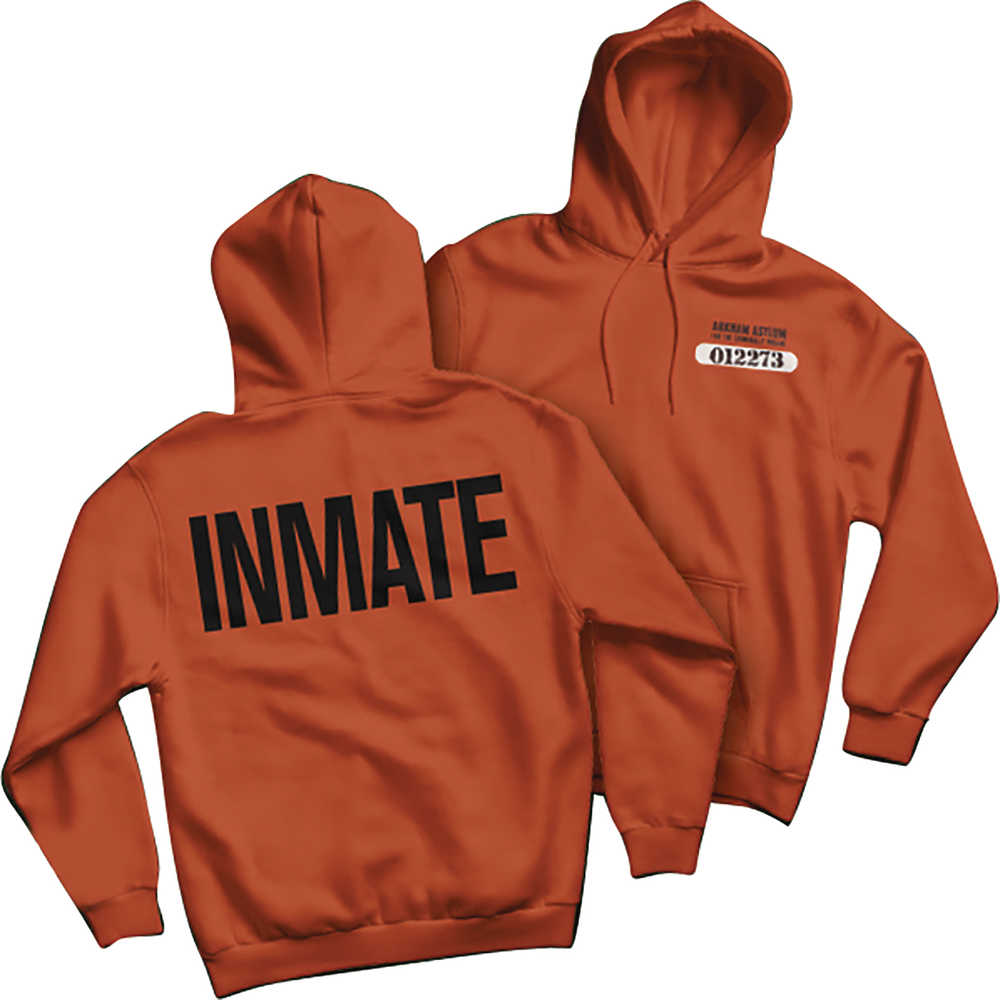 Arkham Asylum Inmate Hoodie SM 