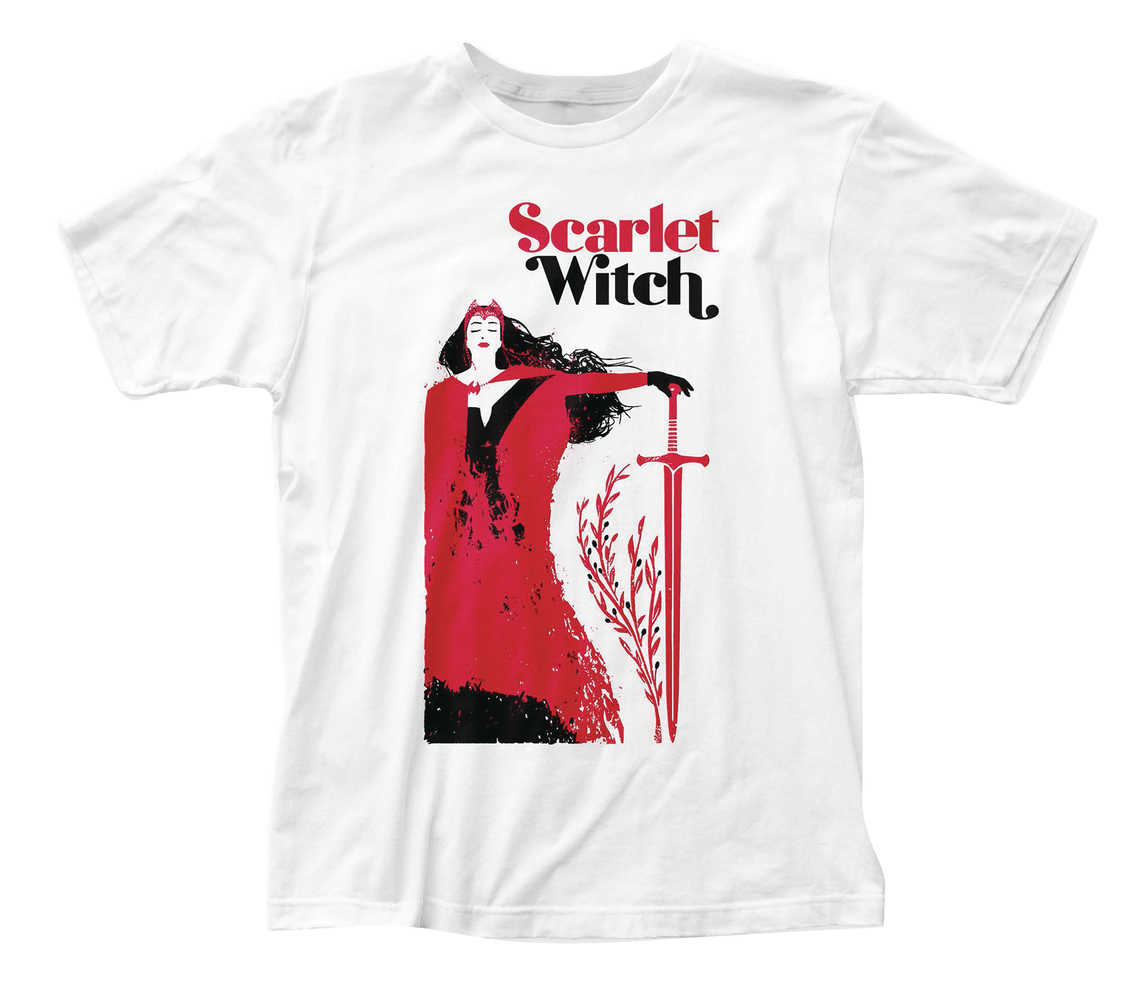 Marvel Heroes Scarlet Witch Previews Exclusive Sword Cover T-Shirt XL 