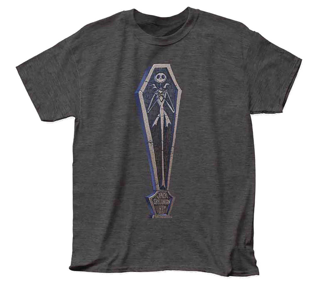 Nightmare Before Christmas Jack In Coffin T-Shirt MED 