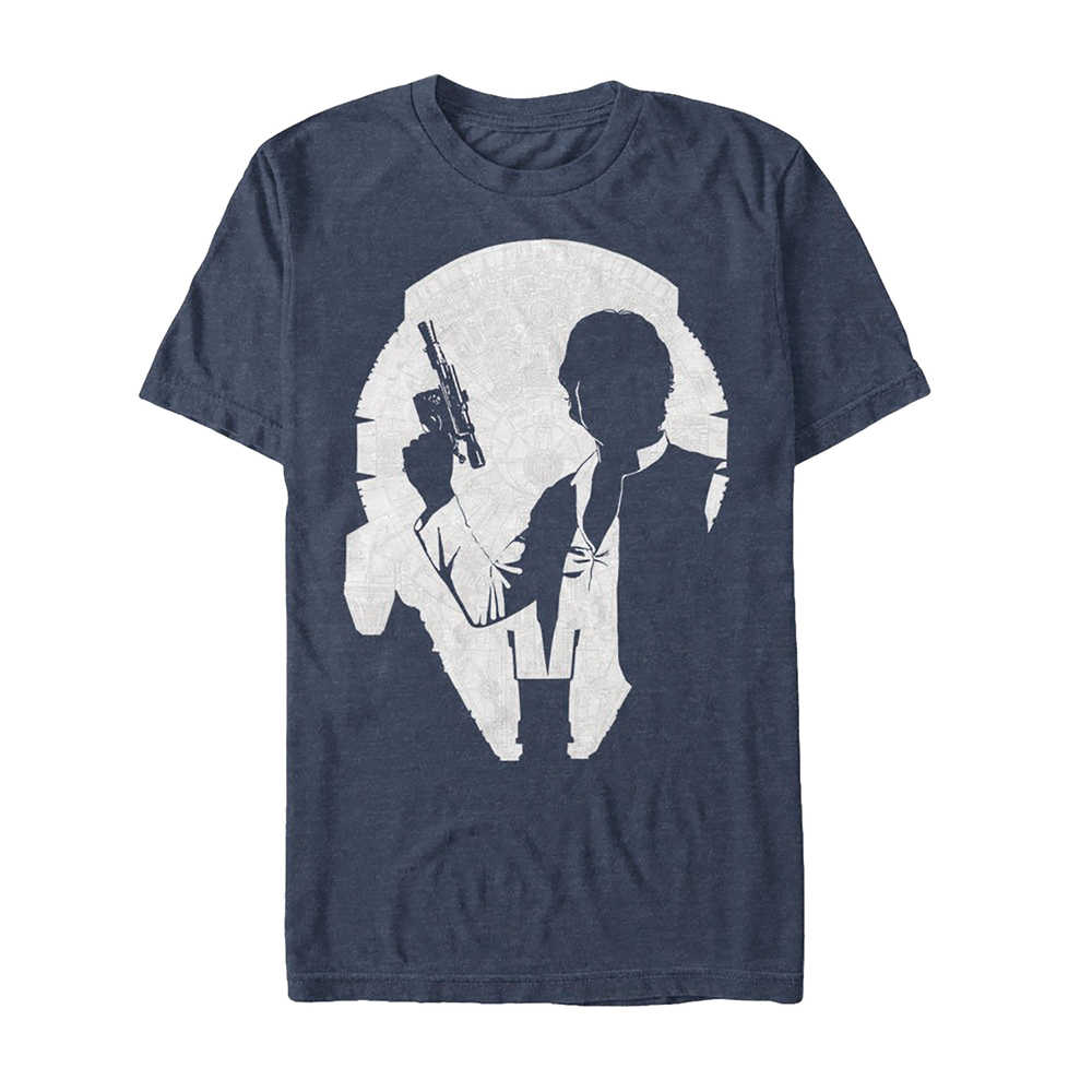 Star Wars Han Solo Silhouette T-Shirt SM 