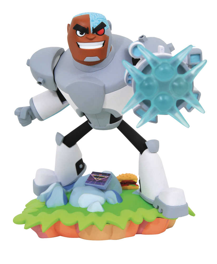 DC Teen Titans Go Gallery Cyborg PVC Figure 