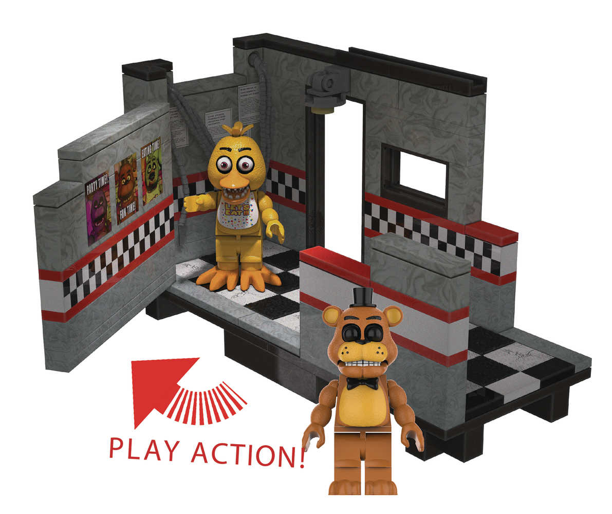 Five Nights At Freddys East Hall Const Set Case  
