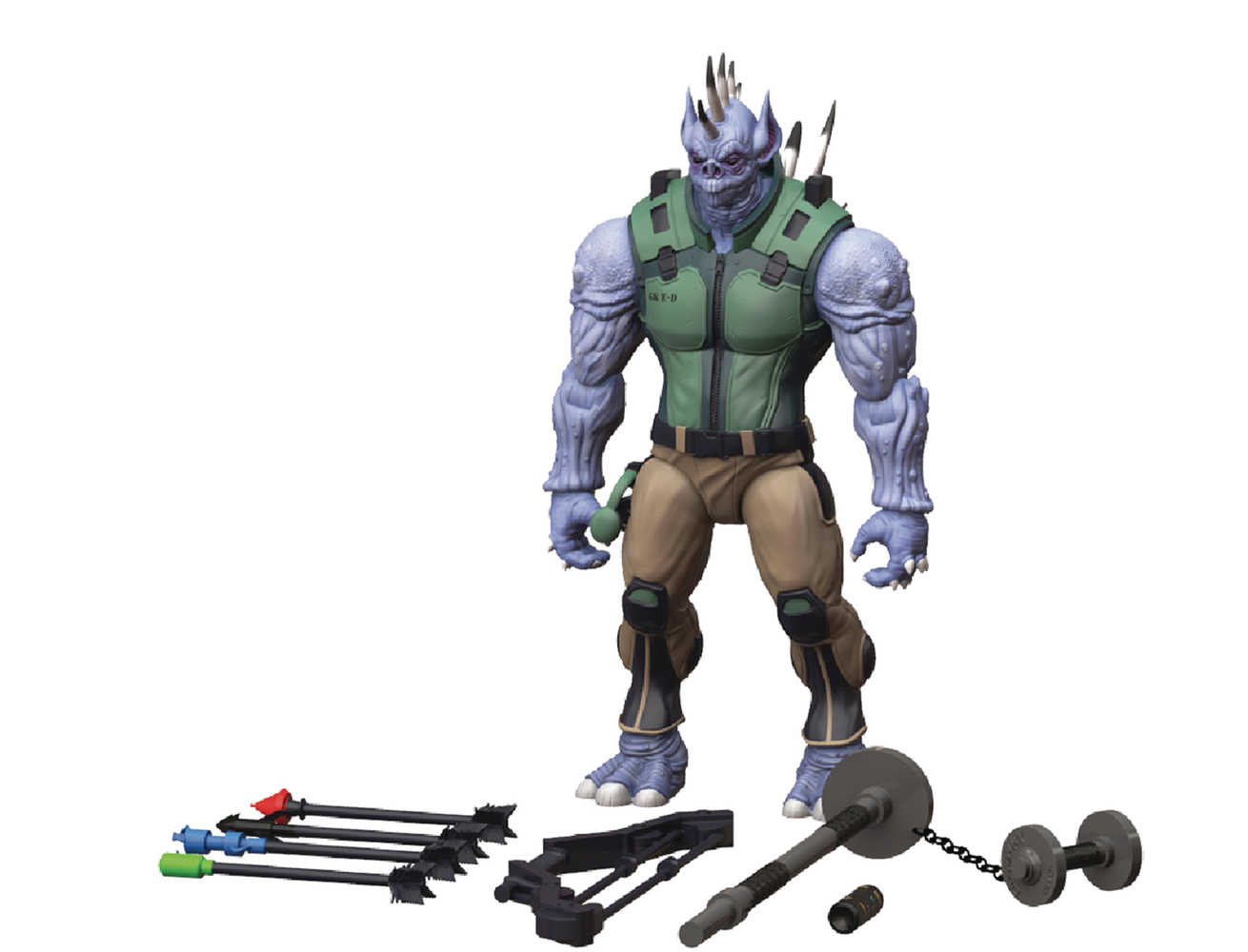 Alter Nation Quillroy Medium Action Figure Solid Case 