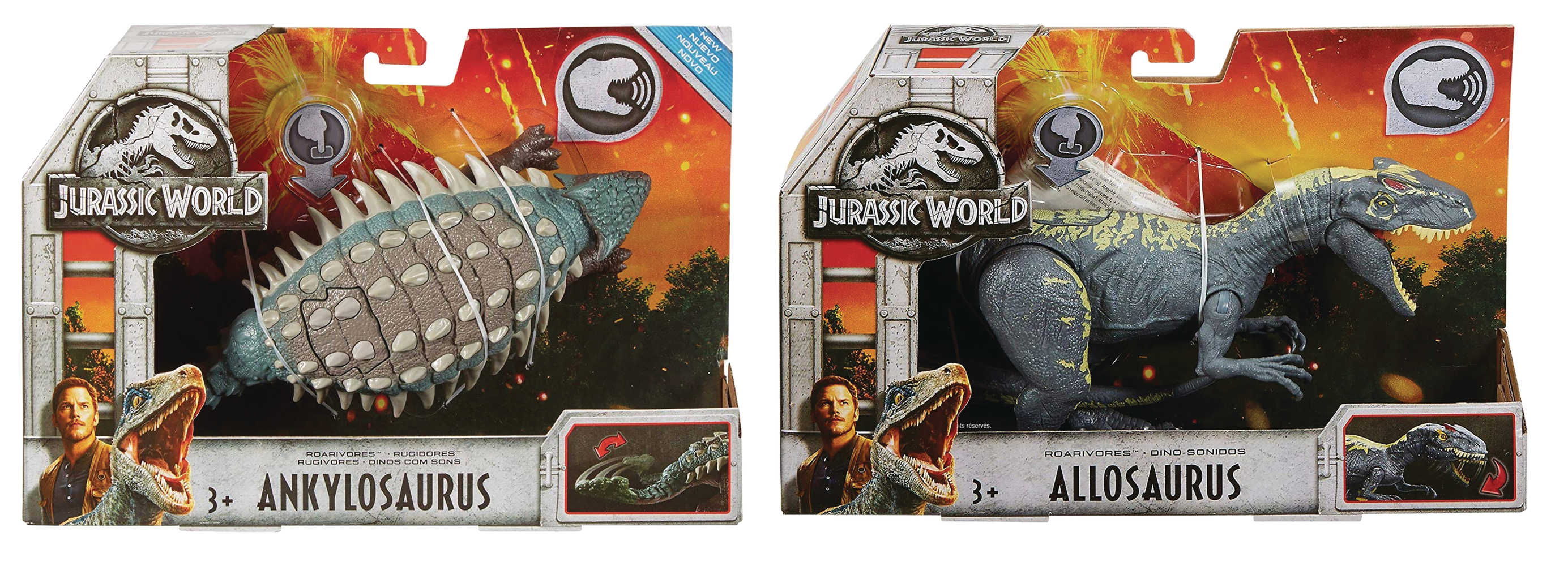 Jurassic World Roarivores Action Figure Assortment 201901  