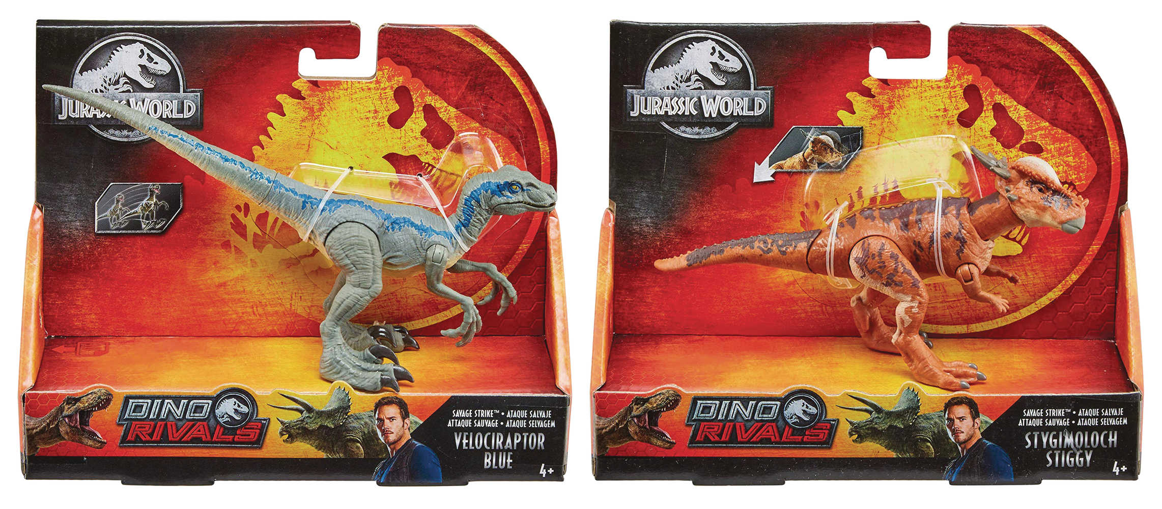 Jurassic World Savage Strike Action Figure Assortment 201901  