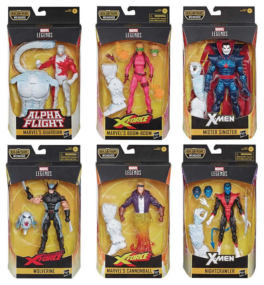 X Force Legends 6 In Action Figure Assortment 201901  