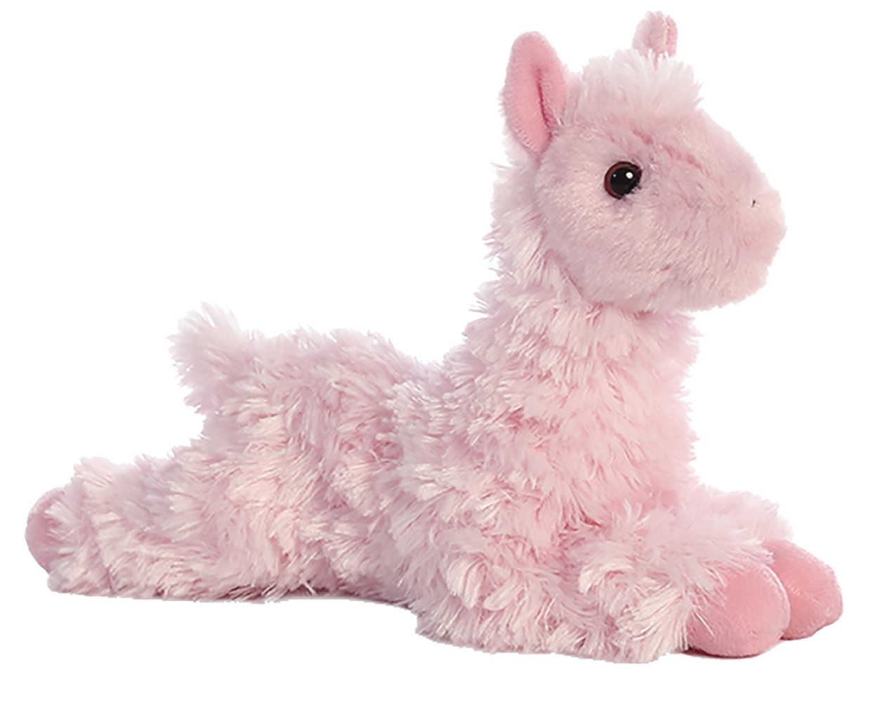 Aurora Pink 8 In Llama Plush 