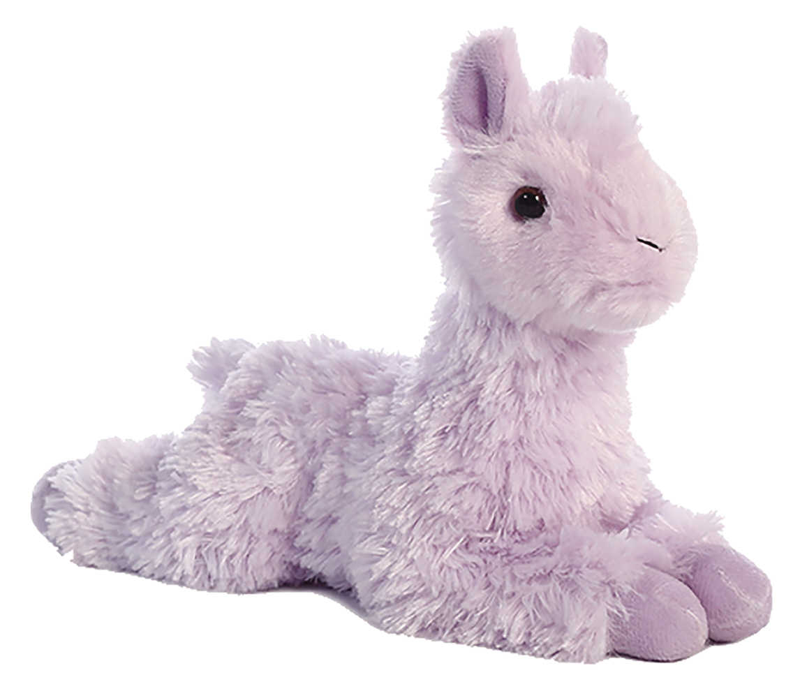 Aurora Purple 8 In Llama Plush 