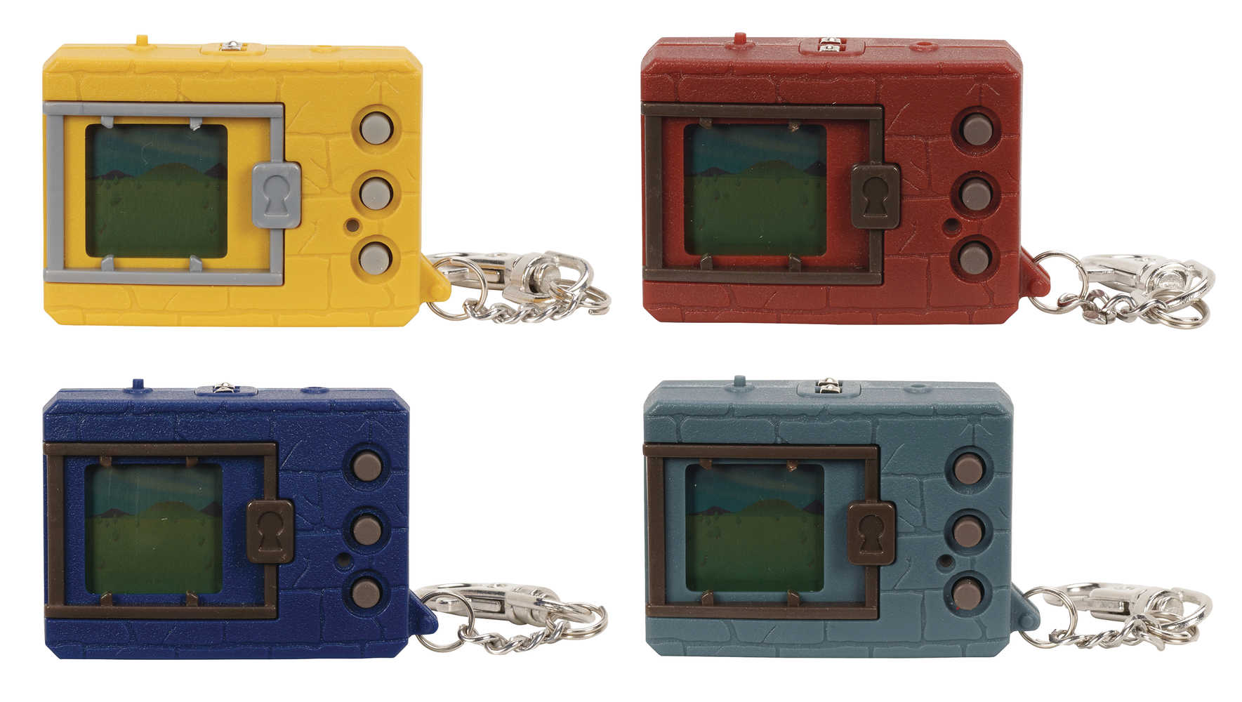 Digimon Digivice 8 Pc Display Wave A  