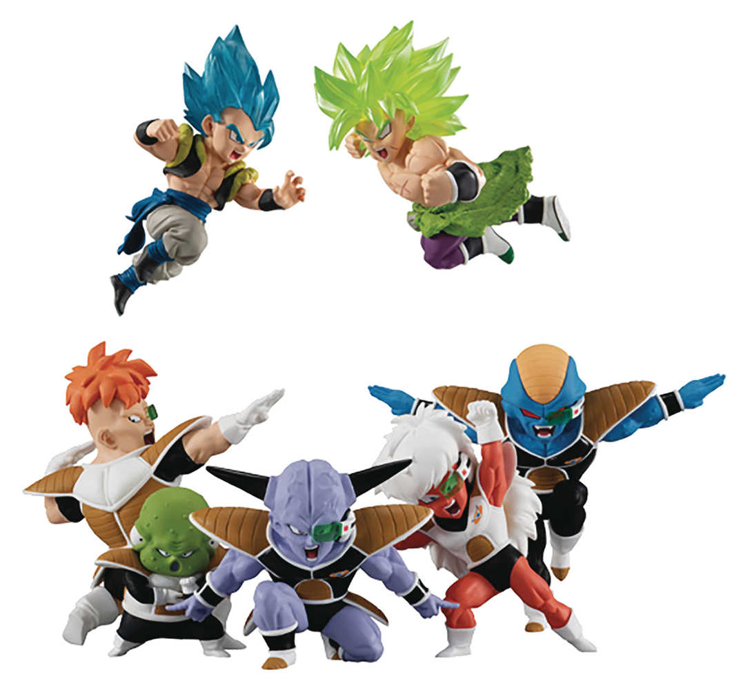 Dragon Ball Super Adverge Motion 2 10 Pc Mini Figure Display  (