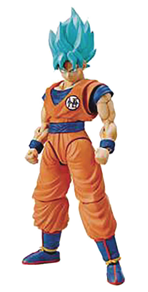 Dragonball Super Ssgss Son Goku Figure Rise Model Kit New Pkg Ver