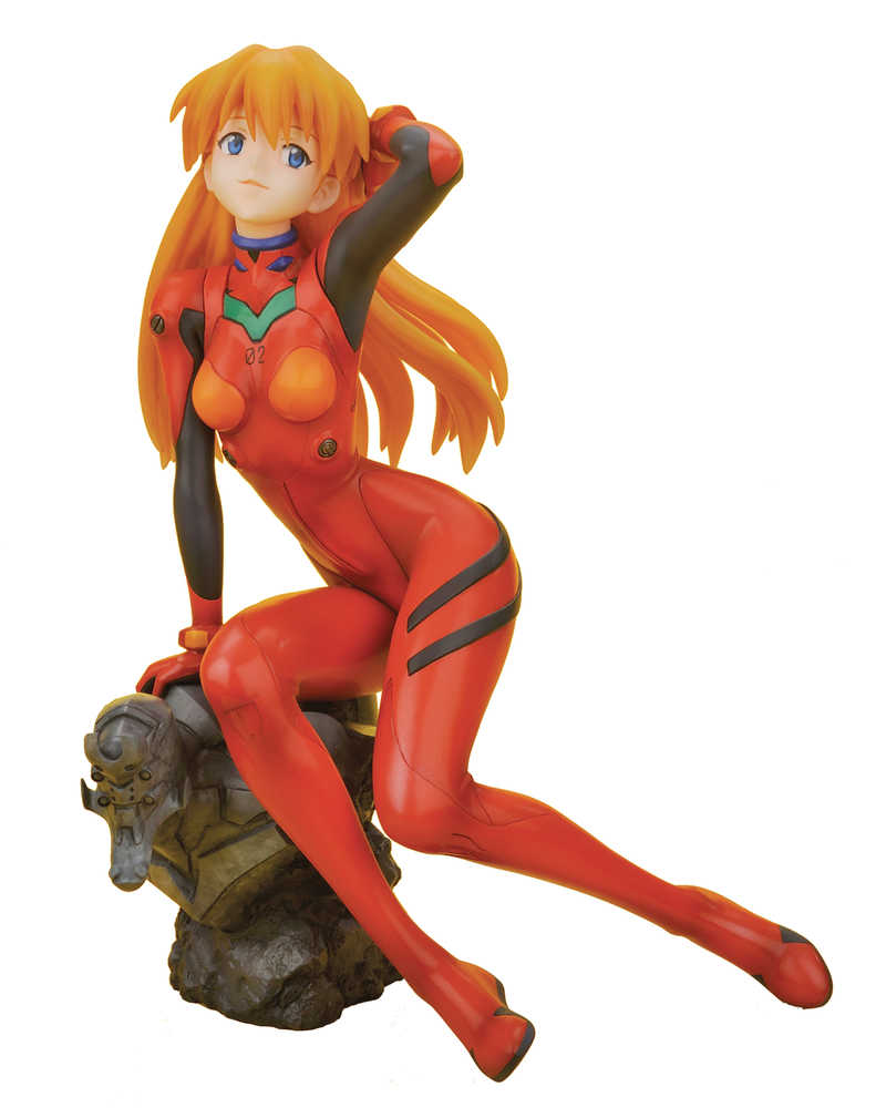 Evangelion Shikinami Asuka Langley Plugsuit Ver Ani Statue (