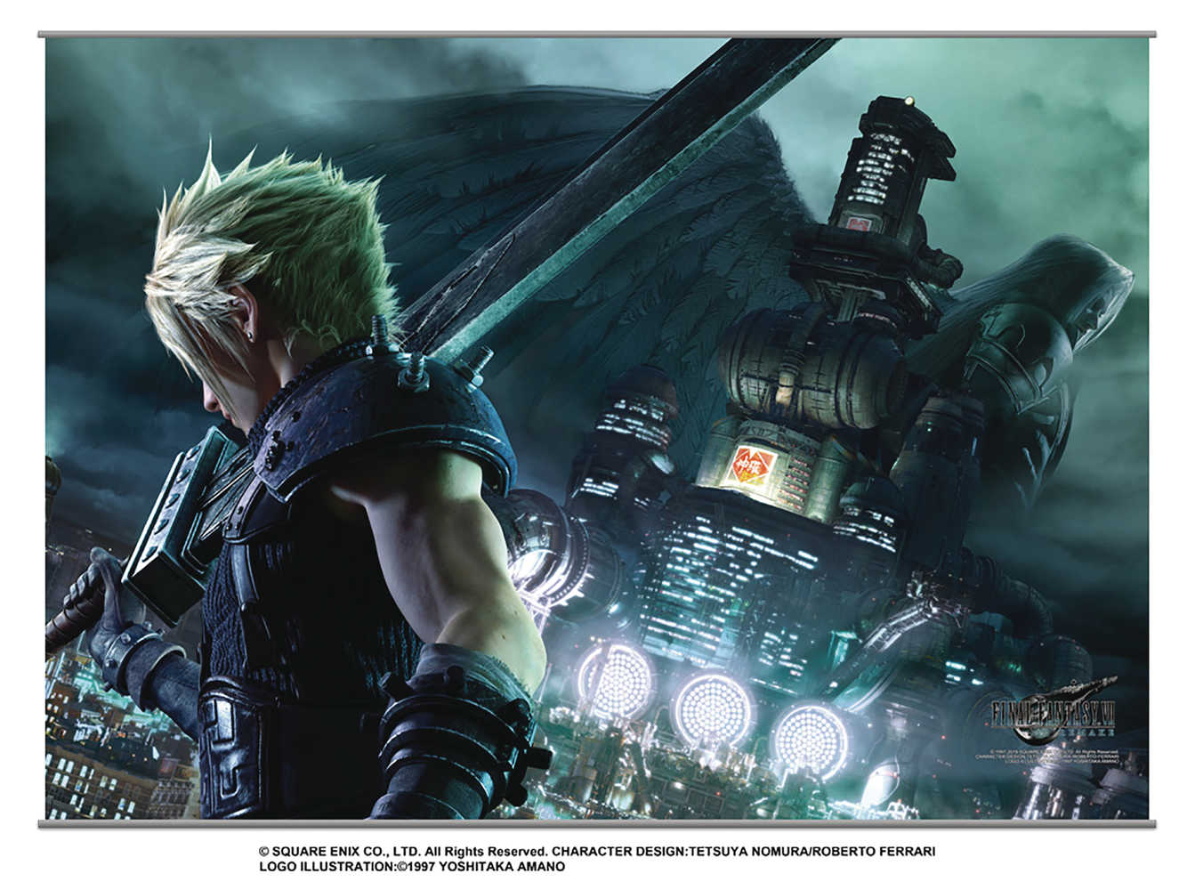 Final Fantasy Vii Remake Wall Scroll Volume 1  