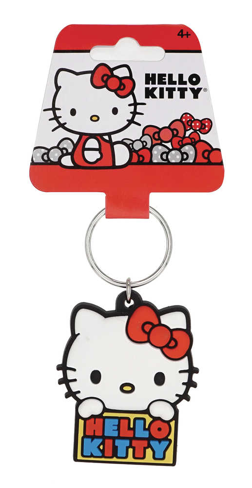 Sanrio Hello Kitty Soft Touch PVC Key Ring 
