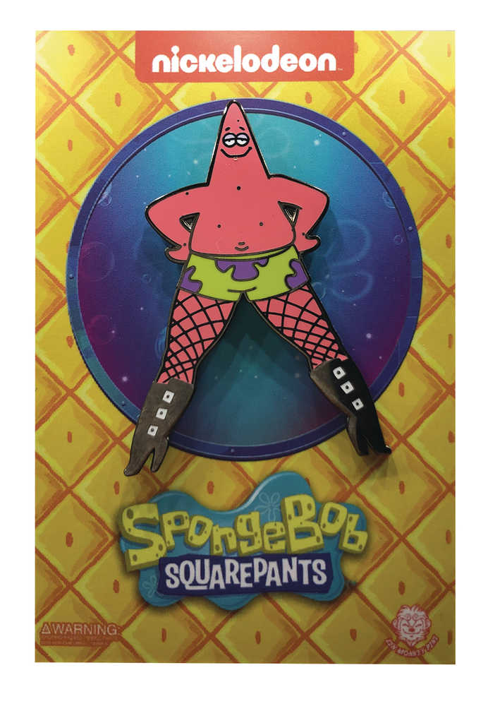 Spongebob Squarepants Patrick In Fishnets Limited Pin 