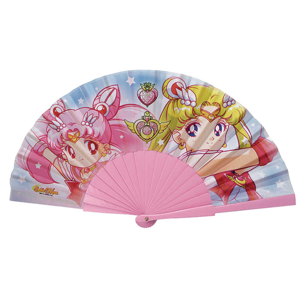 Sailor Moon And Sailor Chibi Moon Fan 