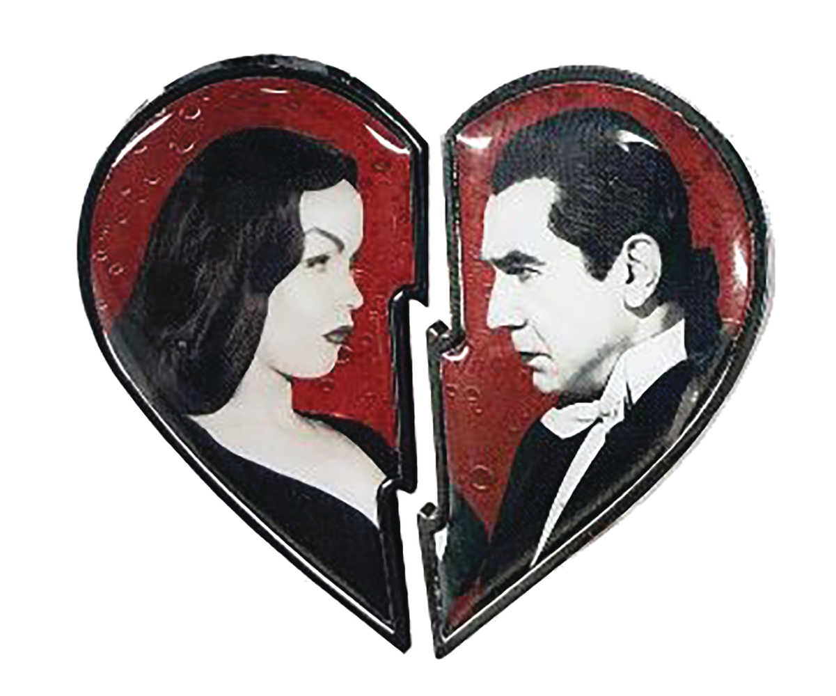 Bela Loves Vampira Broken Heart Pin Set 