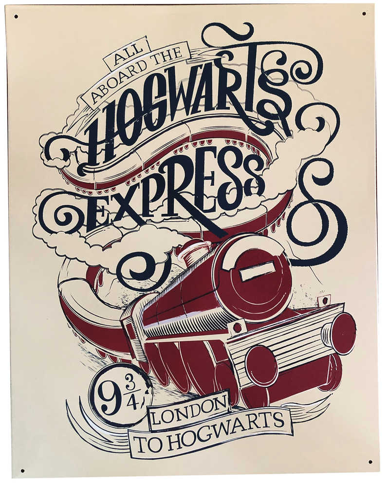 Harry Potter Hogwarts Express 12 X16 Tin Sign 