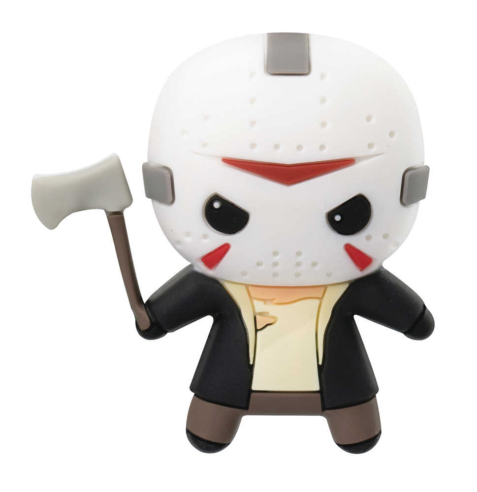 Horror Jason 3 D Soft Touch PVC Magnet 