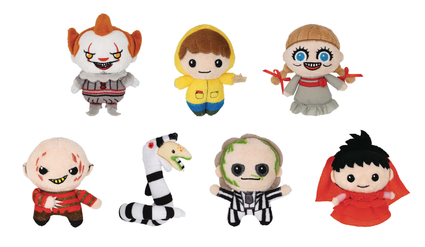 Horror Plush Keyring 24 Pc Bmb Display 