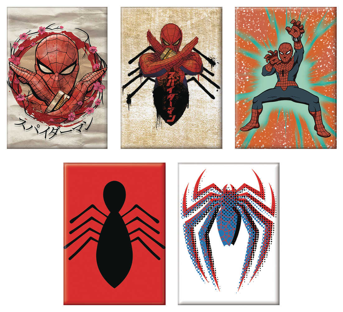 Japanese Spider-Man 30 Pc Magnet Assortment 