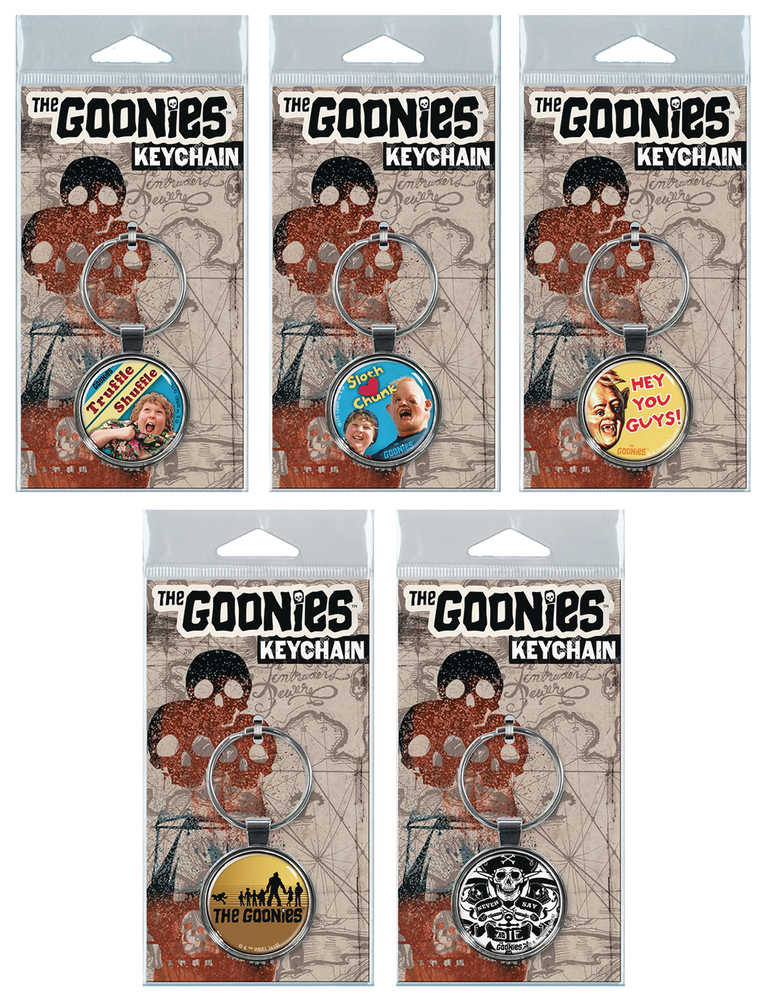 Goonies Keychain 36 Ct Assortment 