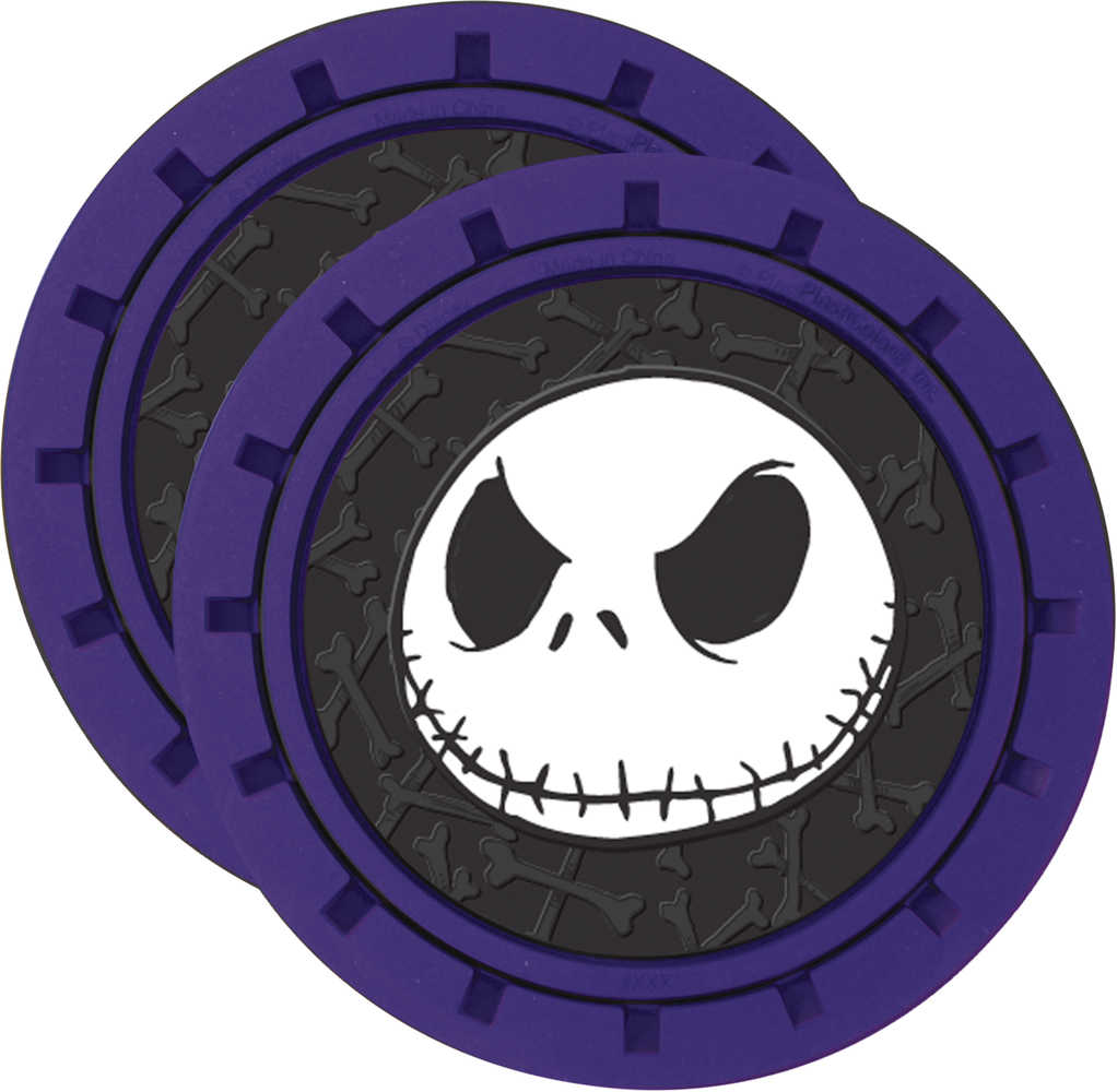 Nightmare Before Christmas Jack Car Coaster Set 