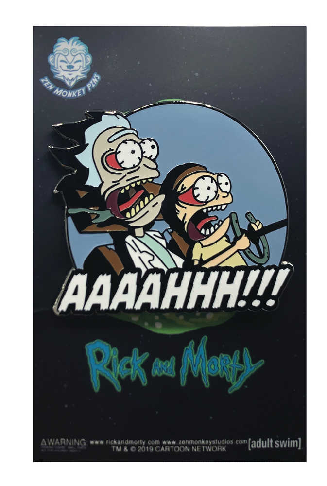 Rick And Morty Aaaah Pin 
