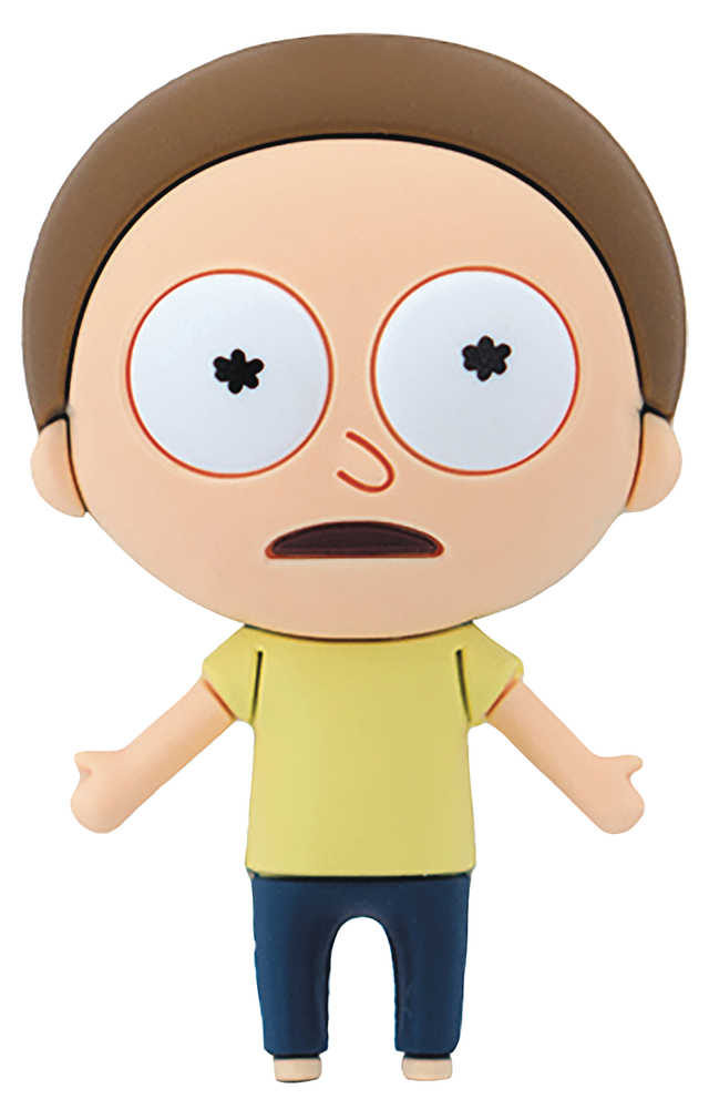 Rick And Morty Morty 3 D Foam Magnet 