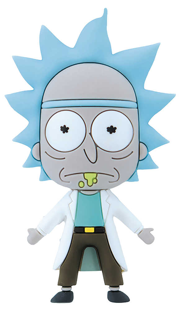 Rick And Morty Rick 3 D Foam Magnet 