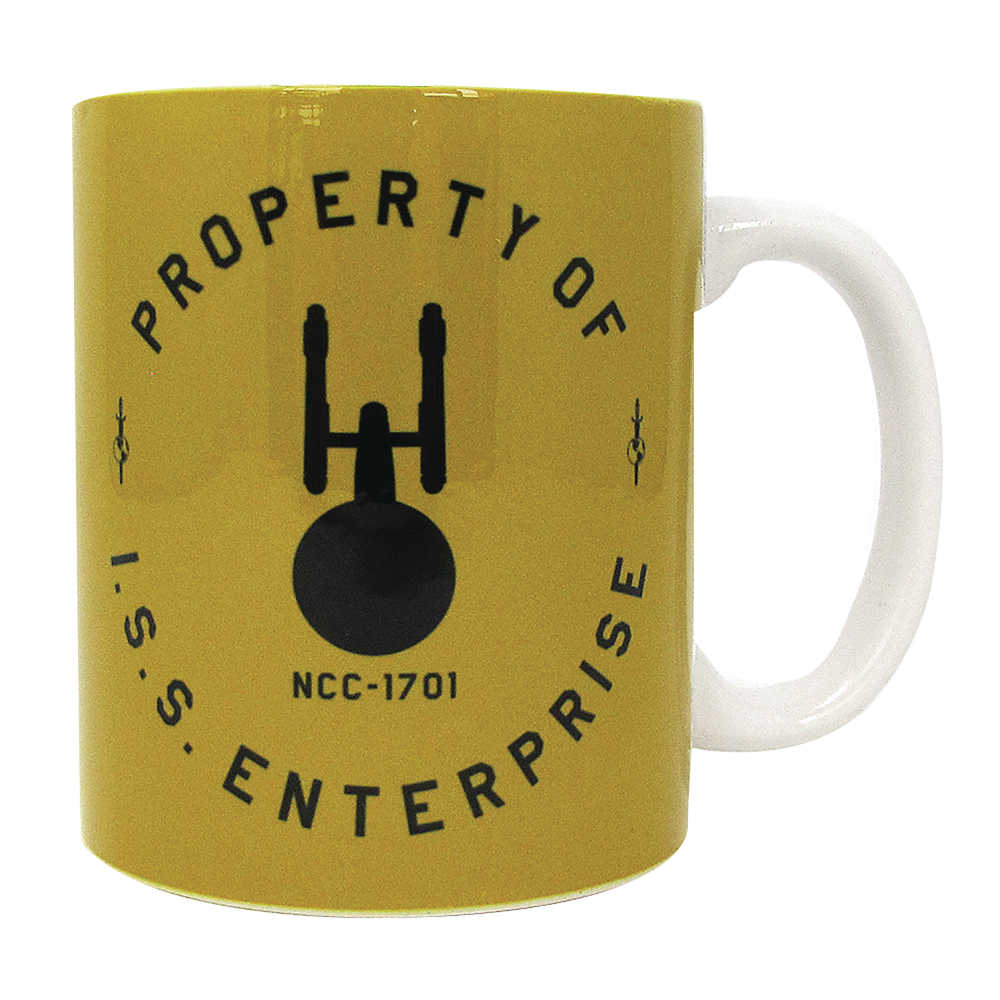 Star Trek Property Of Iss Enterprise Mug 
