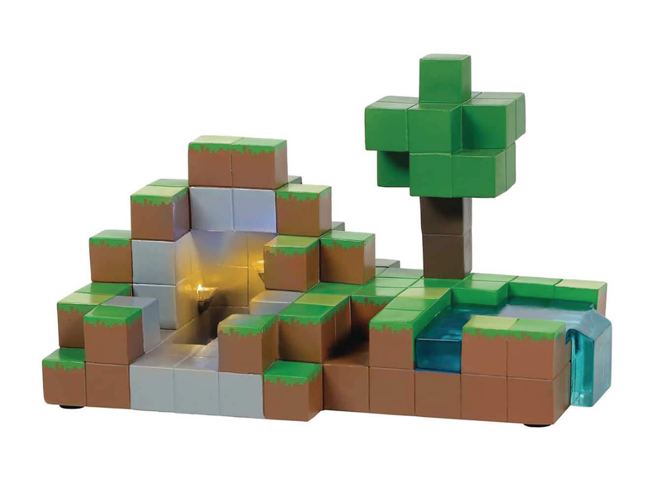 D56 Minecraft Lighted 4.75 In Diamond Mine 