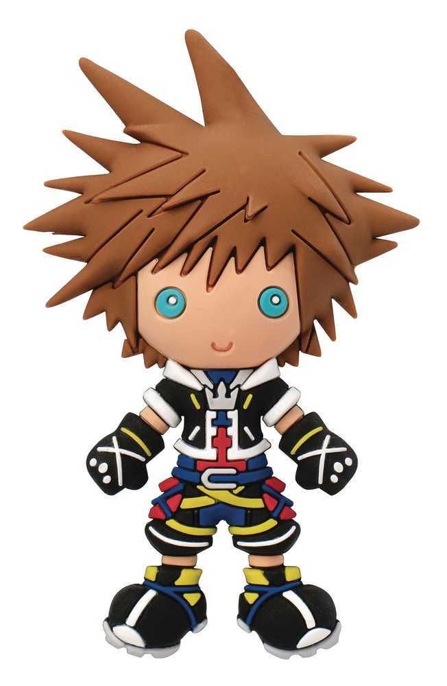 Kingdom Hearts Sora 3 D Soft Touch PVC Magnet 