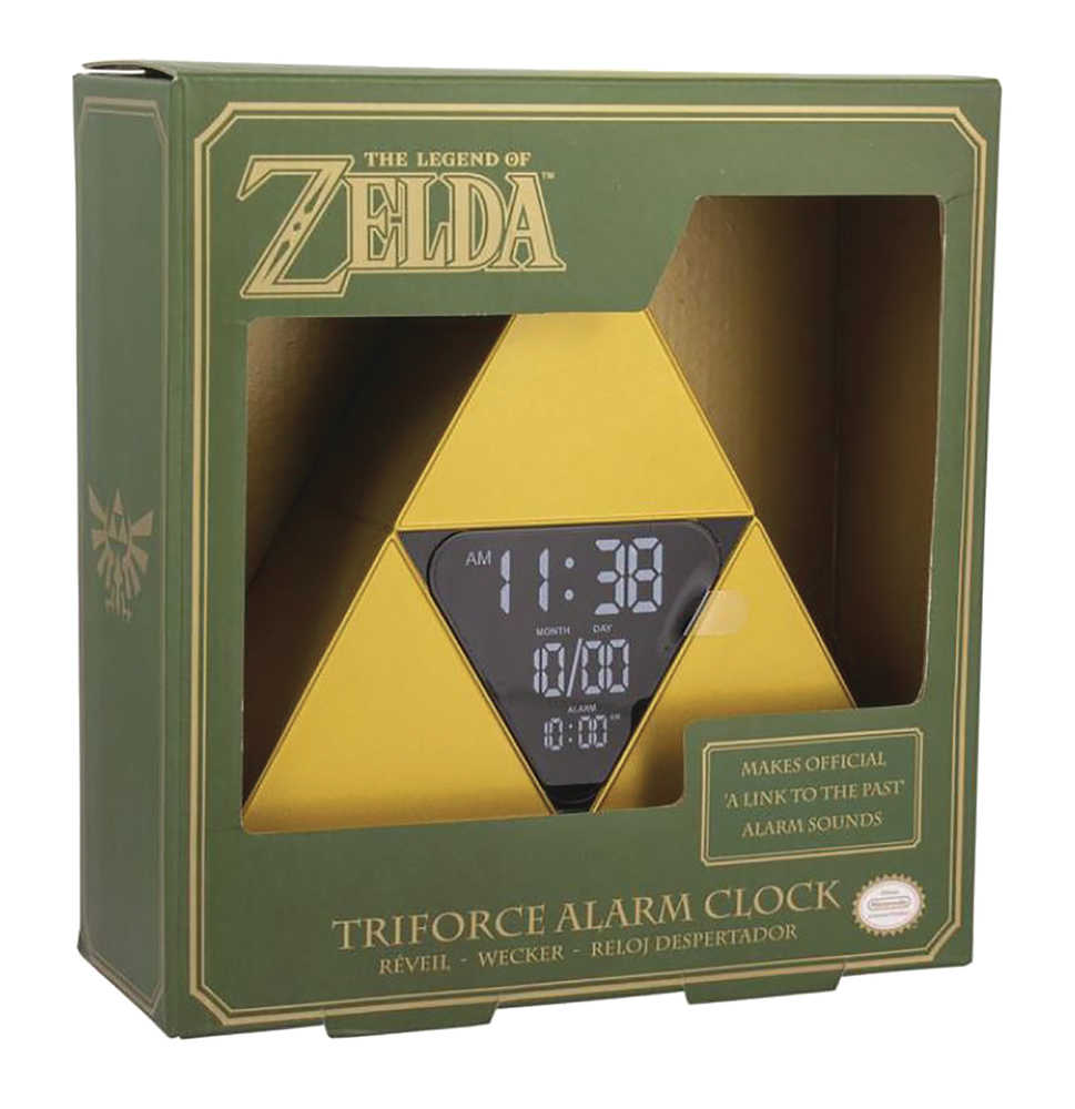 Legend Of Zelda Triforce Alarm Clock 