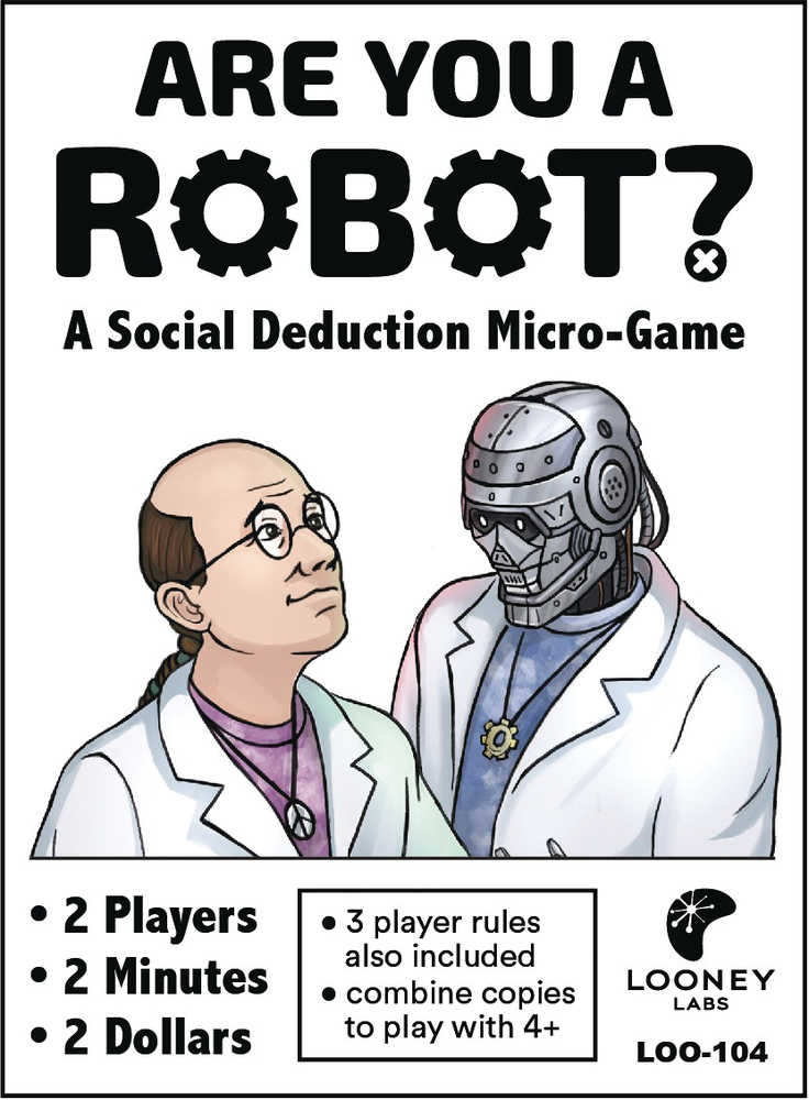 Are You A Robot Social Deduction Micro Game Bundle (5 Ct) 