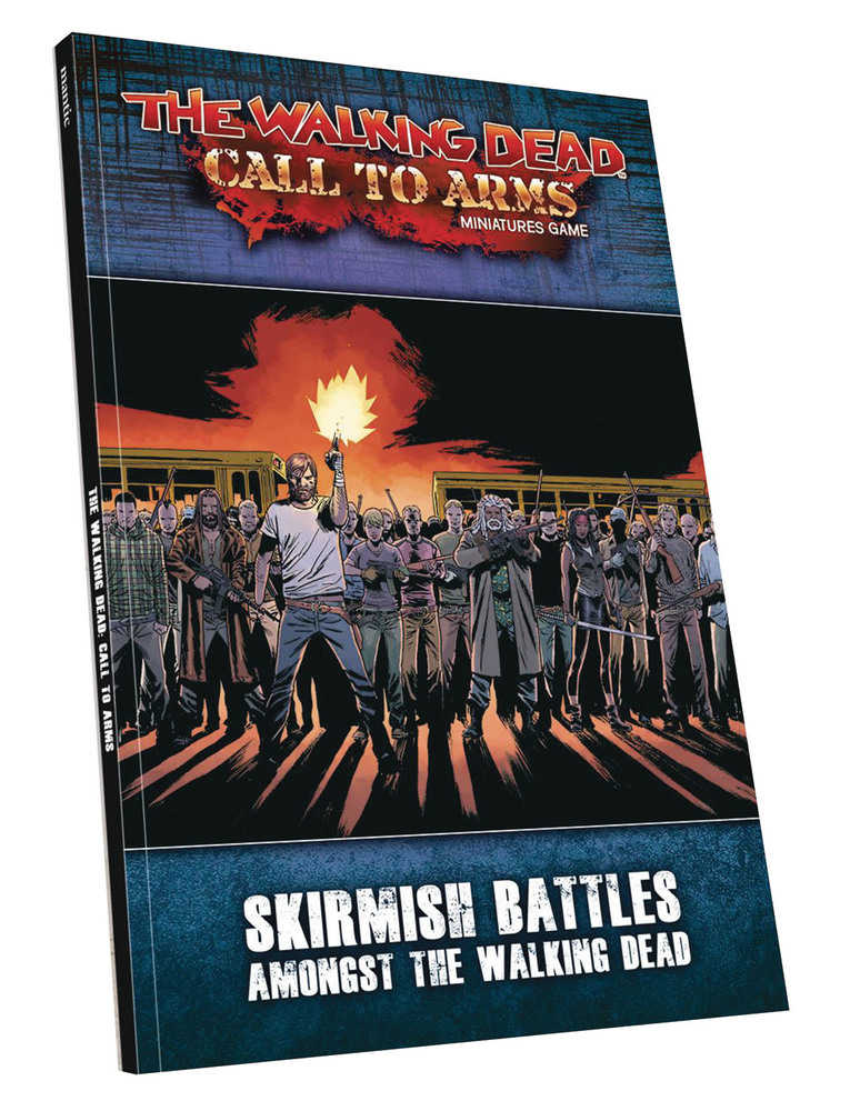 Walking Dead Call To Arms Mini Game Core Rulebook 