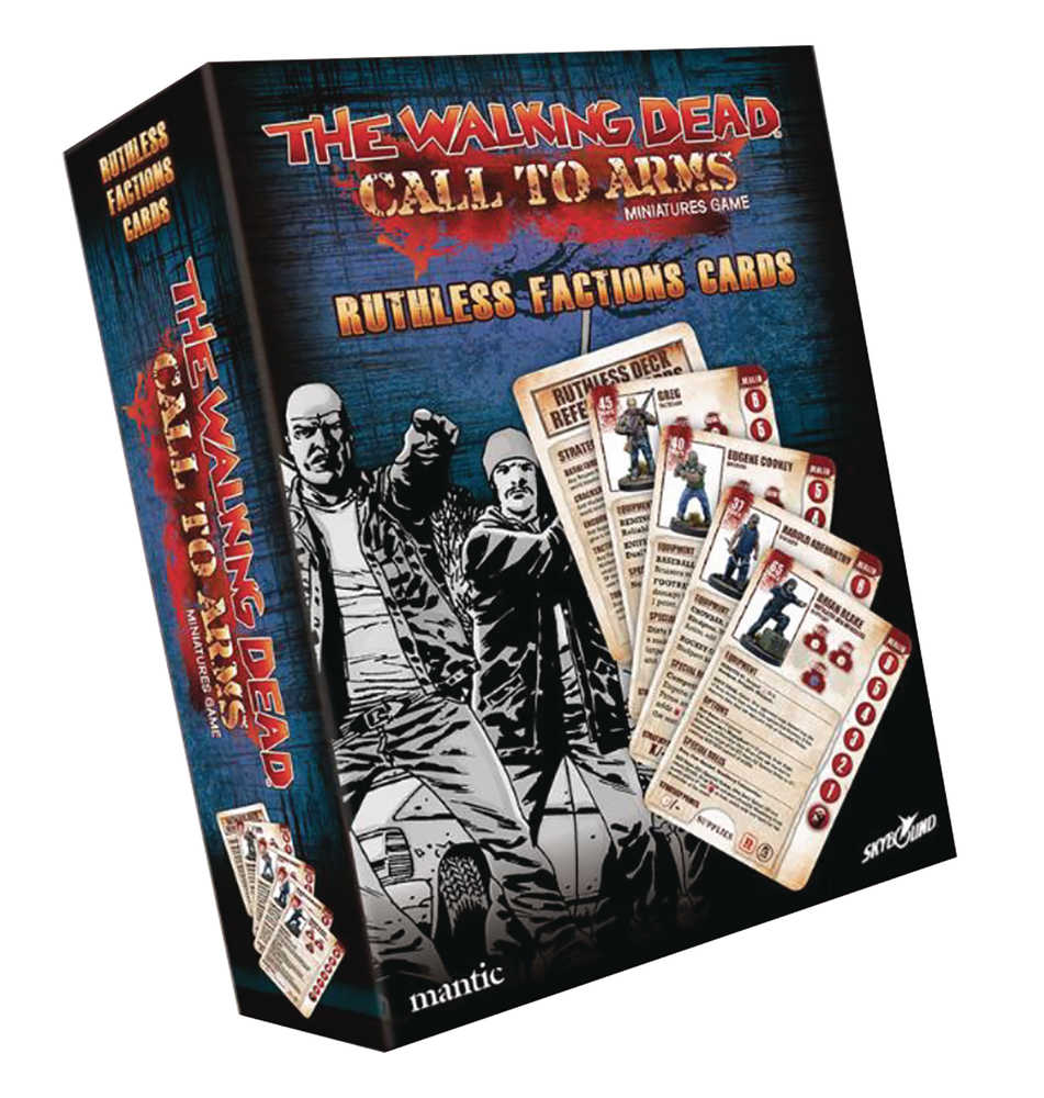 Walking Dead Call To Arms Ruthless Faction Cards 