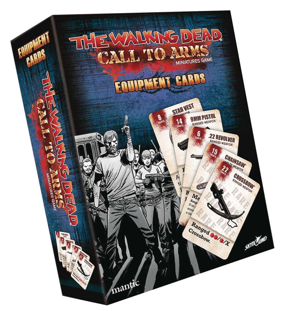 Walking Dead Call To Arms Equipment Cards 