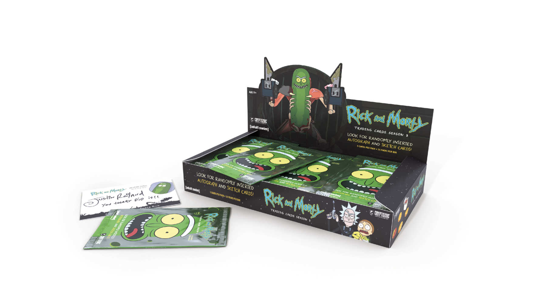 Rick & Morty Season 3 Trading Card Box  