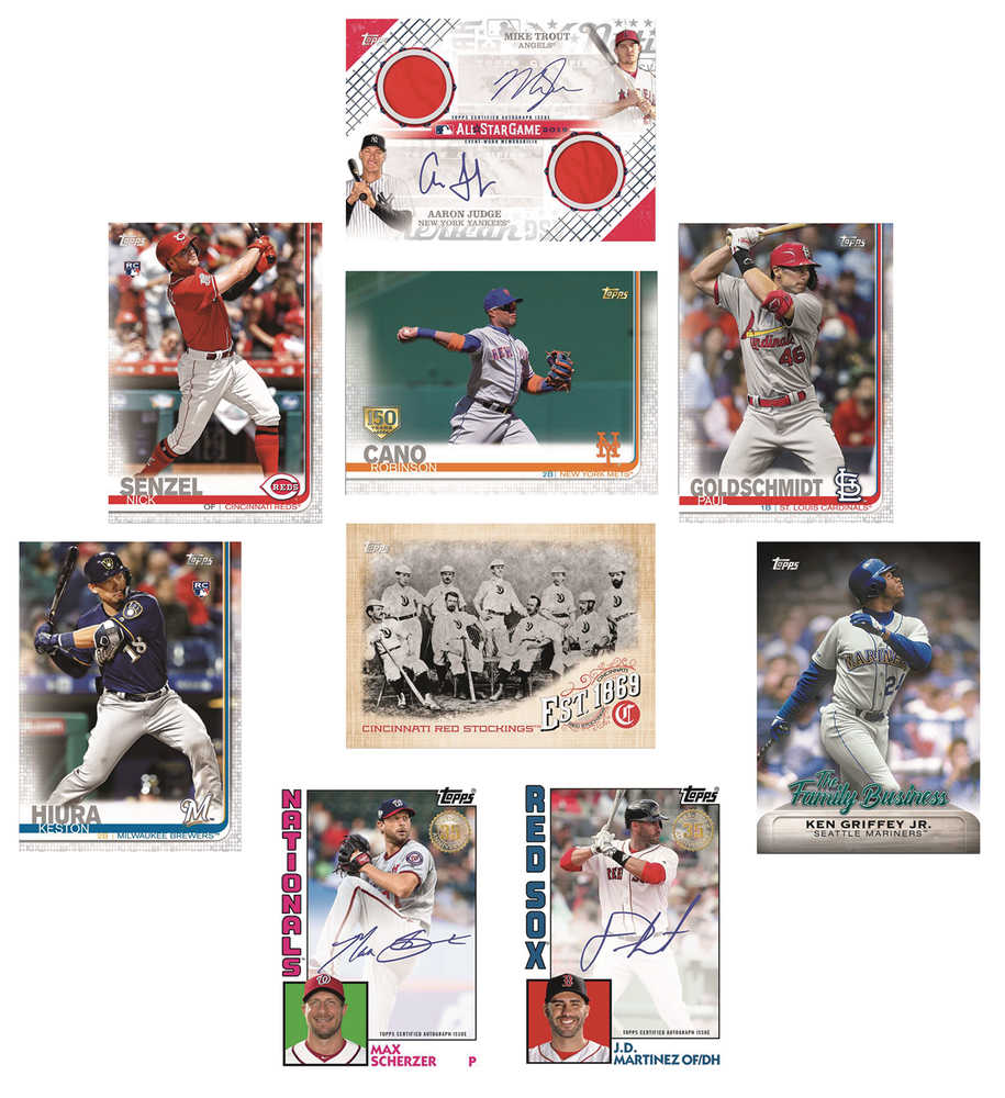 Topps 2019 Update Ser Baseball Trading Card Box  
