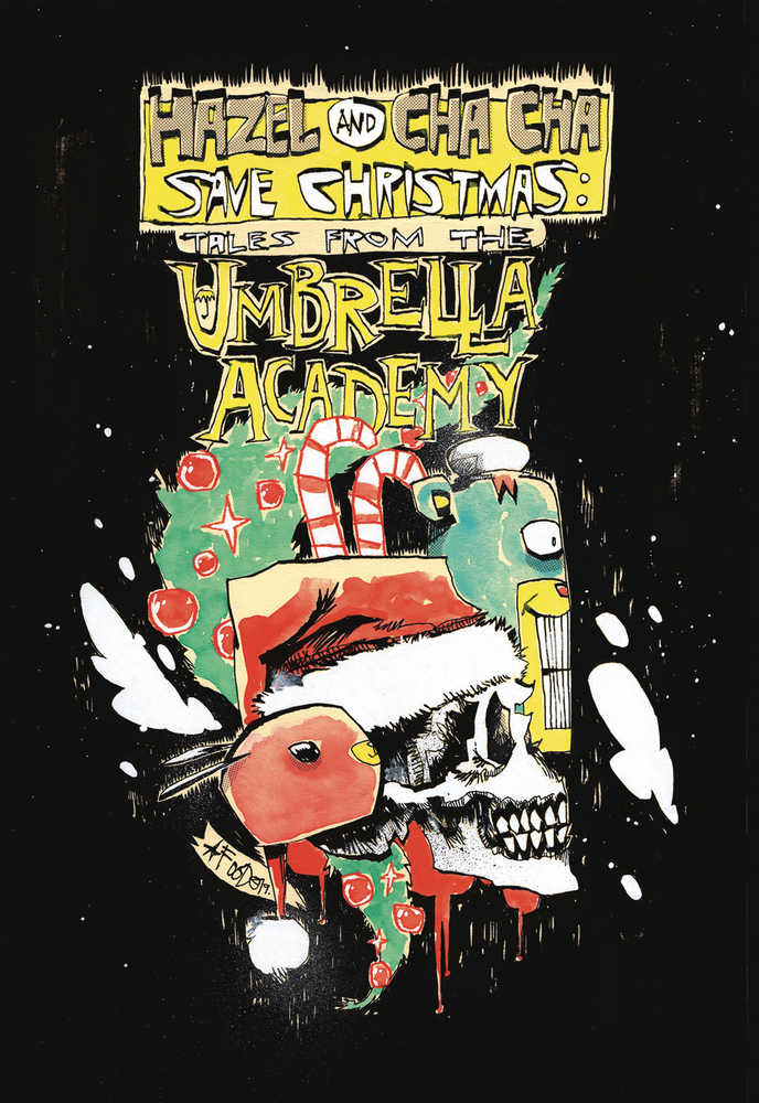 Hazel & Cha Cha Save Christmas Tales Umbrella Academy Cover B