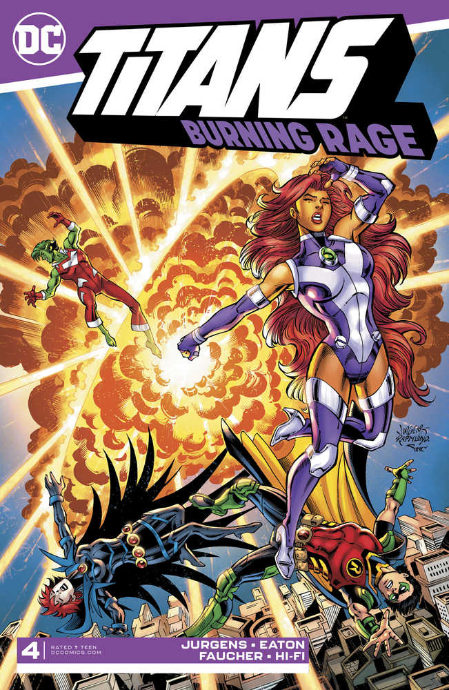 Titans Burning Rage #4 (Of 7)