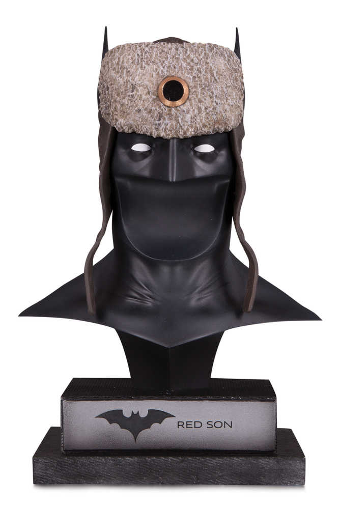 DC Gallery Red Son Batman Cowl