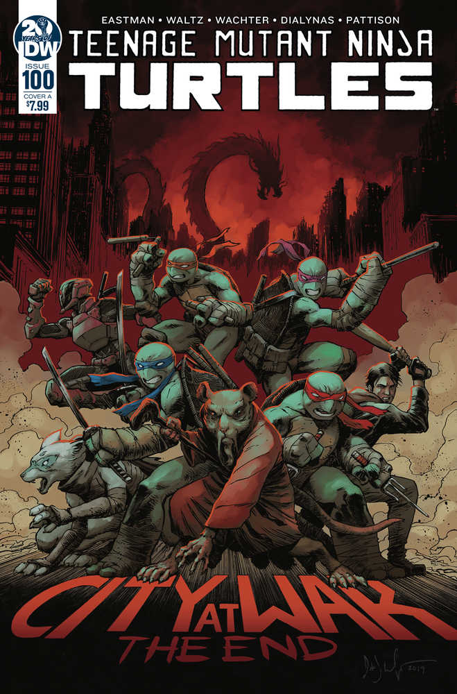 Teenage Mutant Ninja Turtles Ongoing #100 Cover A Wachter (Note Price)