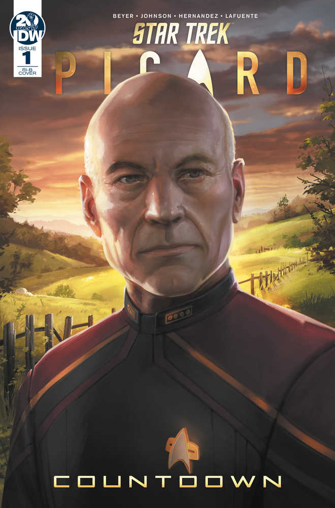 Star Trek Picard Countdown #1 (Of 3) 25 Copy Variant Edition Pitre Duro