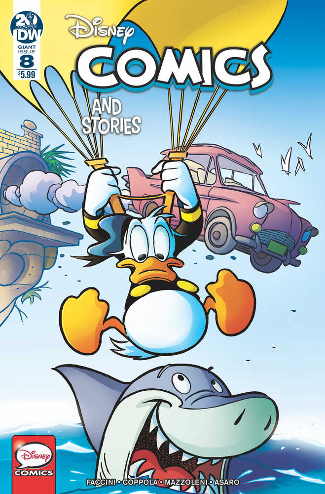 Disney Comics And Stories #8 Cover A Freccero 